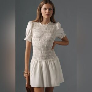 Reformation White Mini Dress